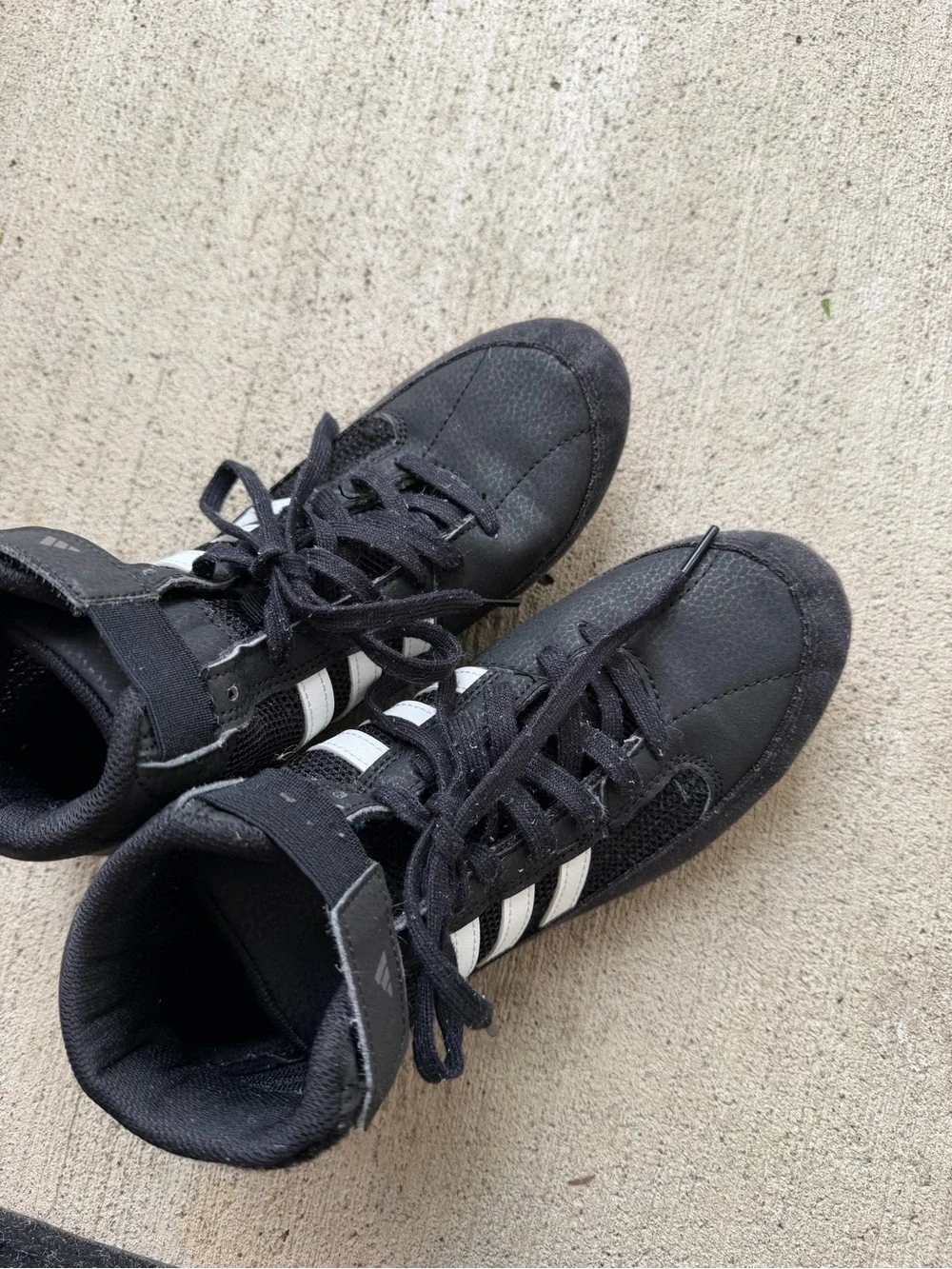Adidas wrestling shoes Havoc AQ3327 lightweight, black size 6